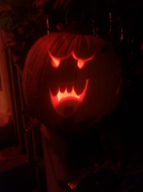 But when you look away, Big Boo punkin is gonna getchoo!