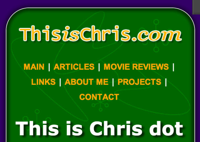 This is Chris: Responsive Redesign