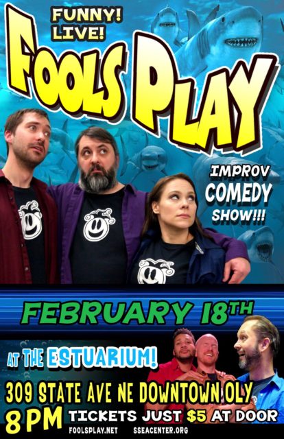 Fools Play on February 18th!