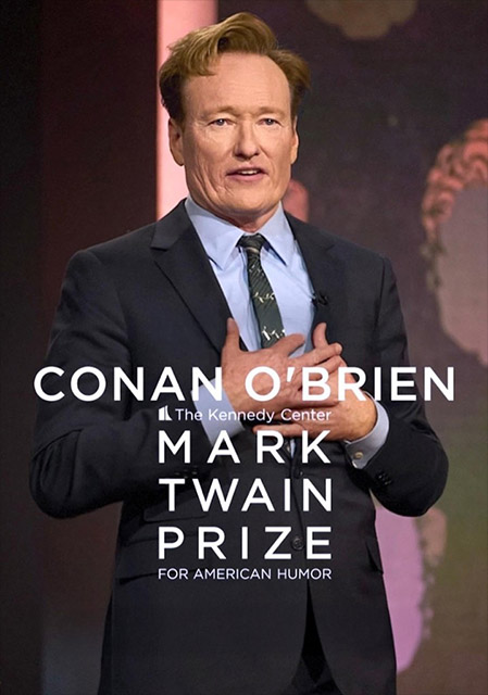 Conan O'Brien Mark Twain Prize